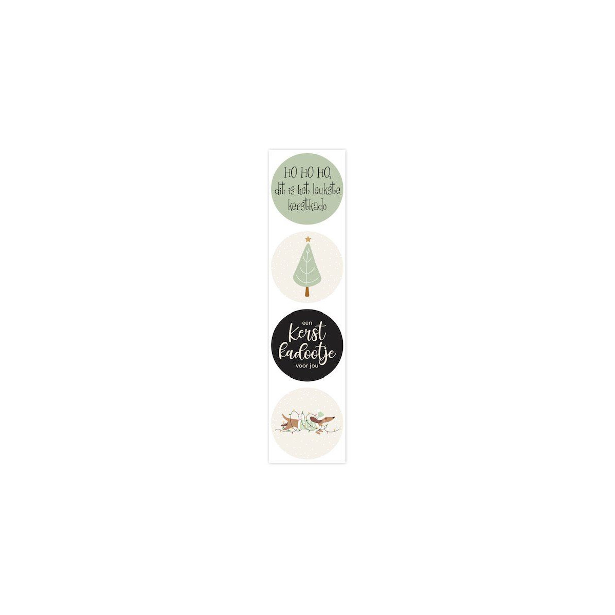 stickermix hohoho kerstkado
