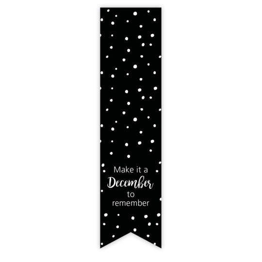 remember december labelsticker