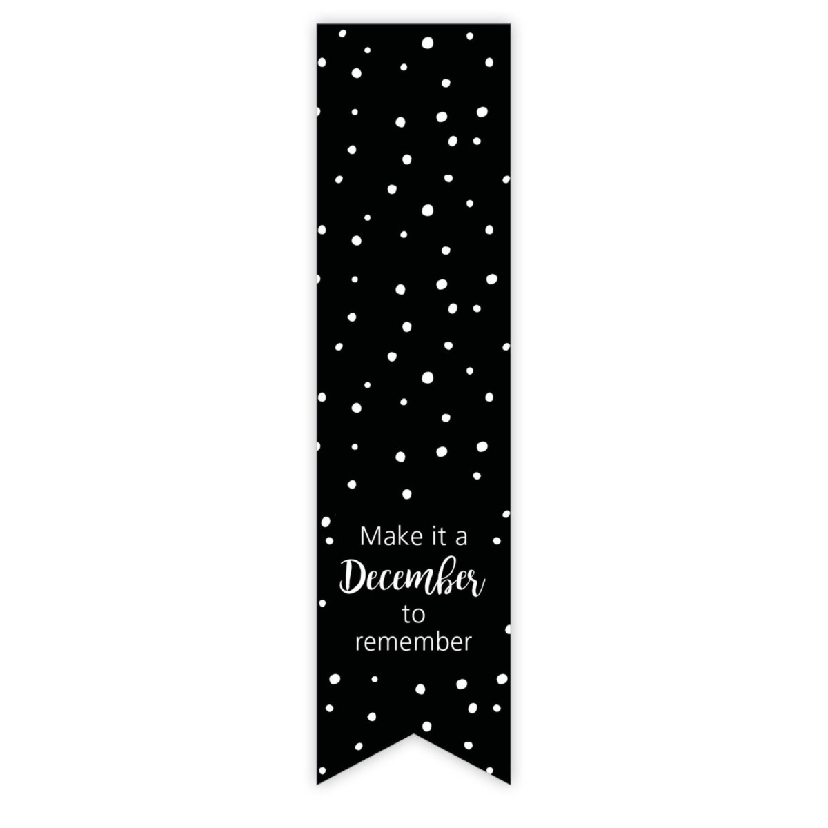 remember december labelsticker