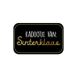 sticker rechthoek kadootje sinterklaas