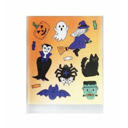 stickervel halloween