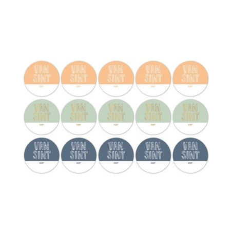 stickermix van sint voor mint