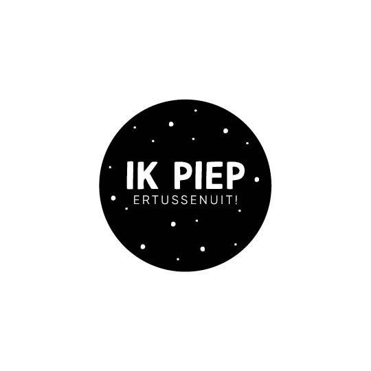 sticker piep er tussenuit