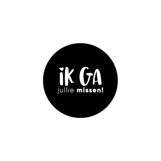sticker ik ga jullie missen