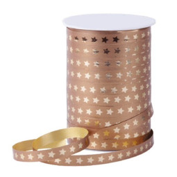 christmas lint sterren goud koper