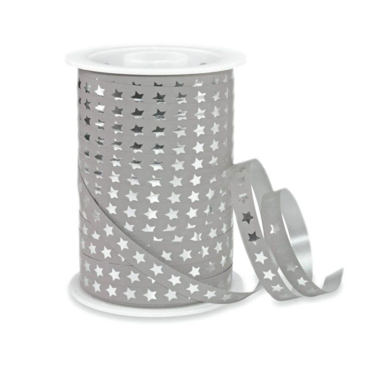 christmas lint sterren zilver taupe