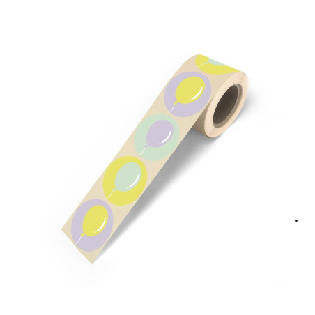 stickermix ballonnen mint