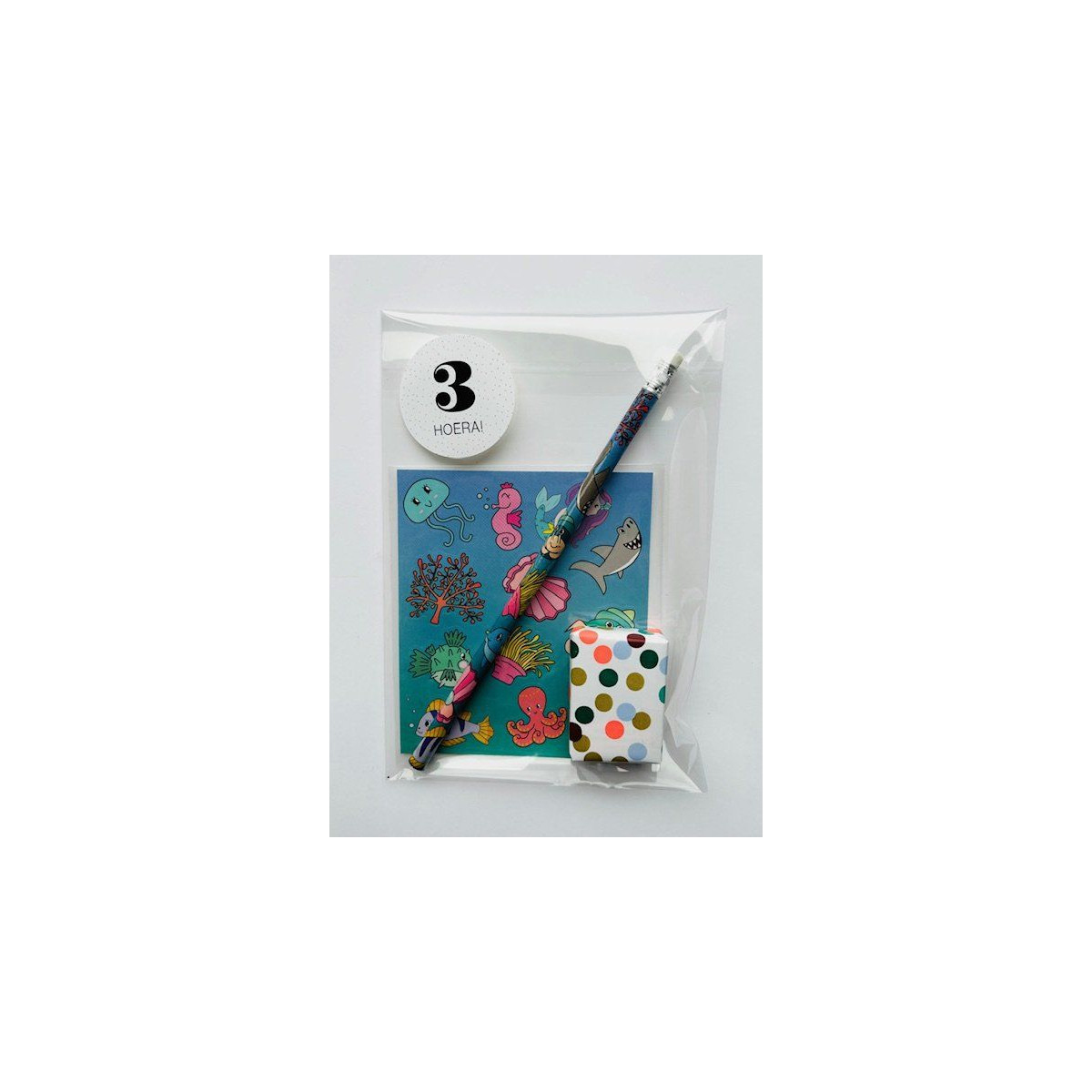 traktatie zeedieren stickers
