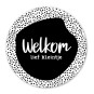 sticker welkom lief kleintje