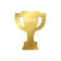 kadolabel beker topper