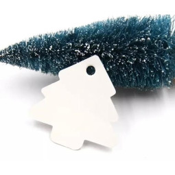 kerstboom label