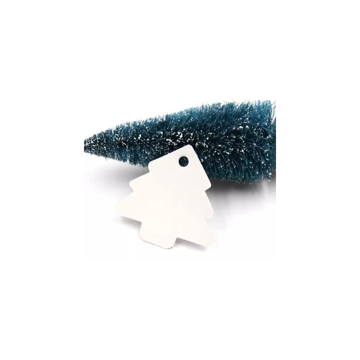 kerstboom label