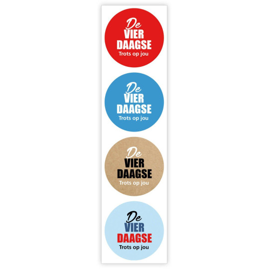 stickermix de vierdaagse