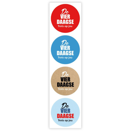 stickermix de vierdaagse