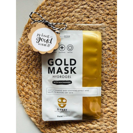gezichtsmasker goud