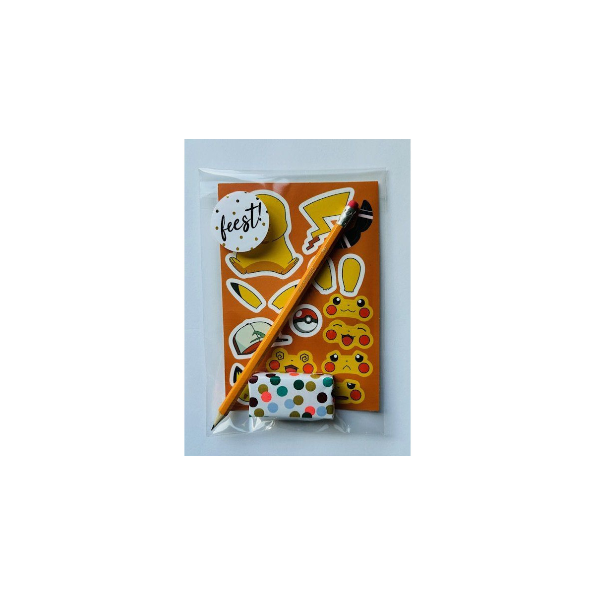pokemon traktatie puzzelstickers