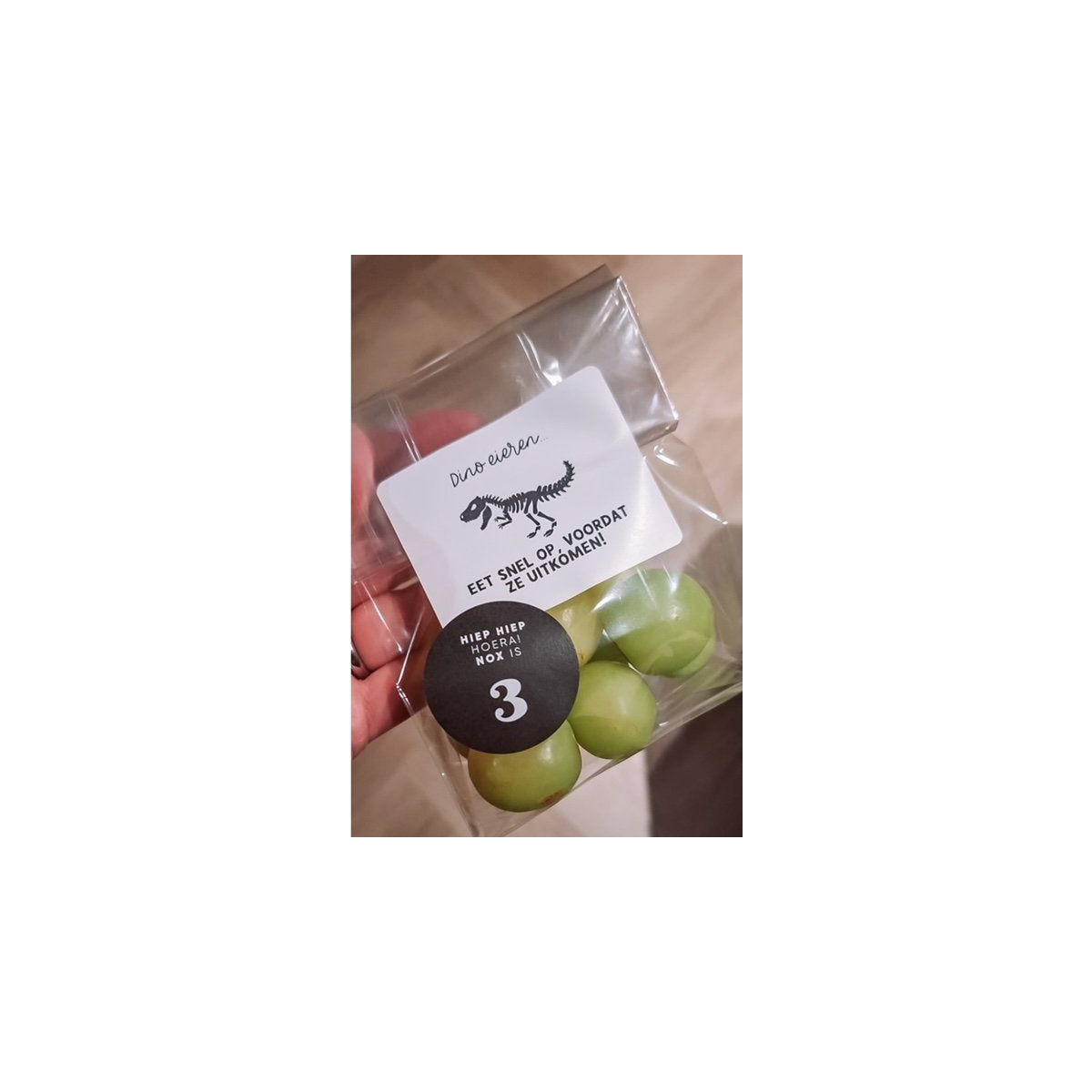 sticker dino eieren