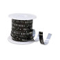 lint zwart zilver happy birthday
