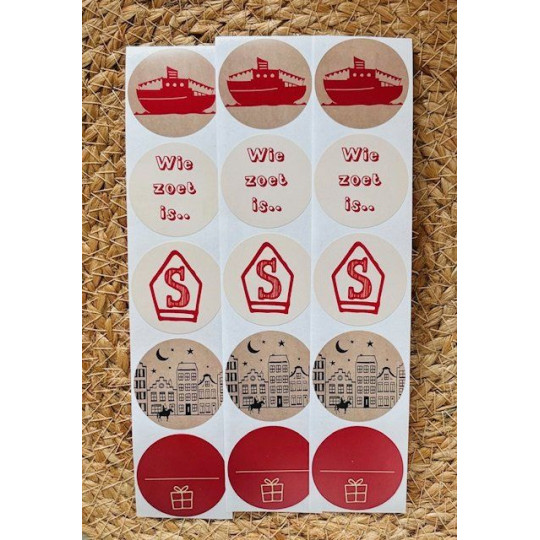 stickermix bordeaux zoet