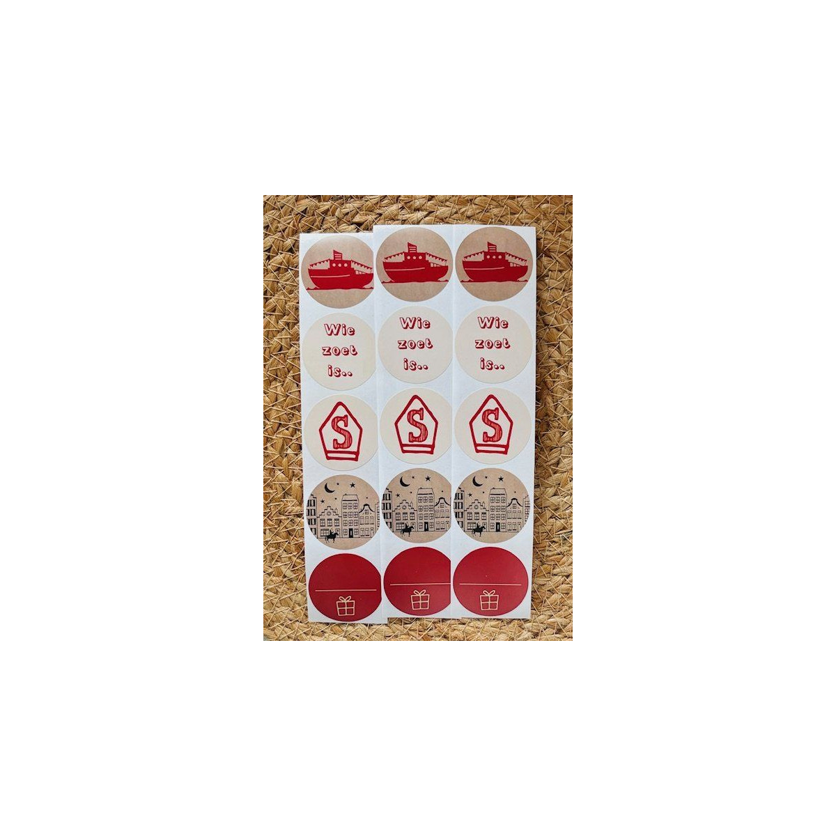 stickermix bordeaux zoet