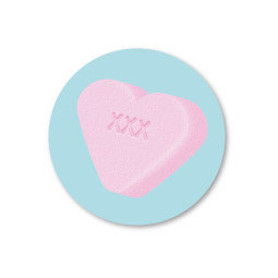sticker sweatheart xxx