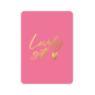 kaart lovely gift roze