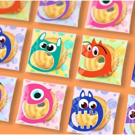 monster grappig zakjes