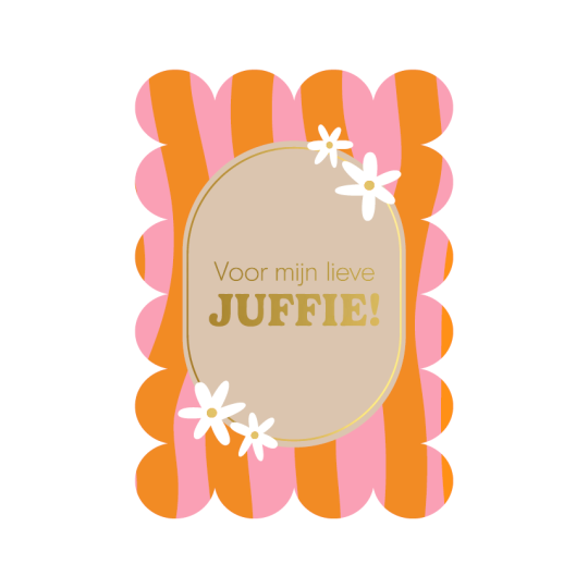 bubble kaart juffie