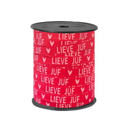 lint lieve juf rood