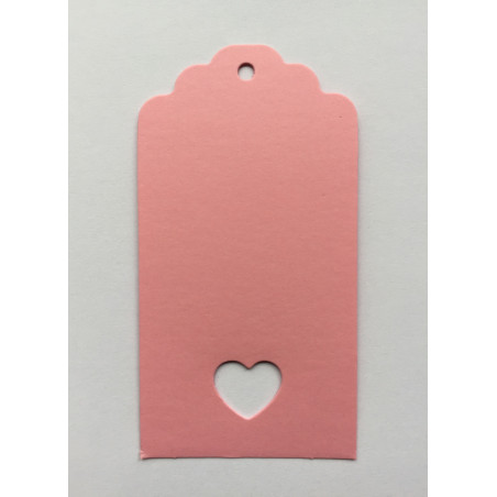 roze label hartje