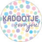 stickers kadootje voor jou pastel confetti