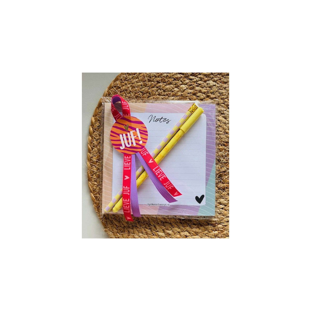 kadosetje notitieblok summer potlood pen