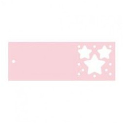 label roze ster