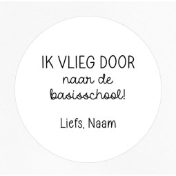 gepersonaliseerd vlieg door basisschool