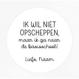 gepersonaliseerd opscheppen basisschool