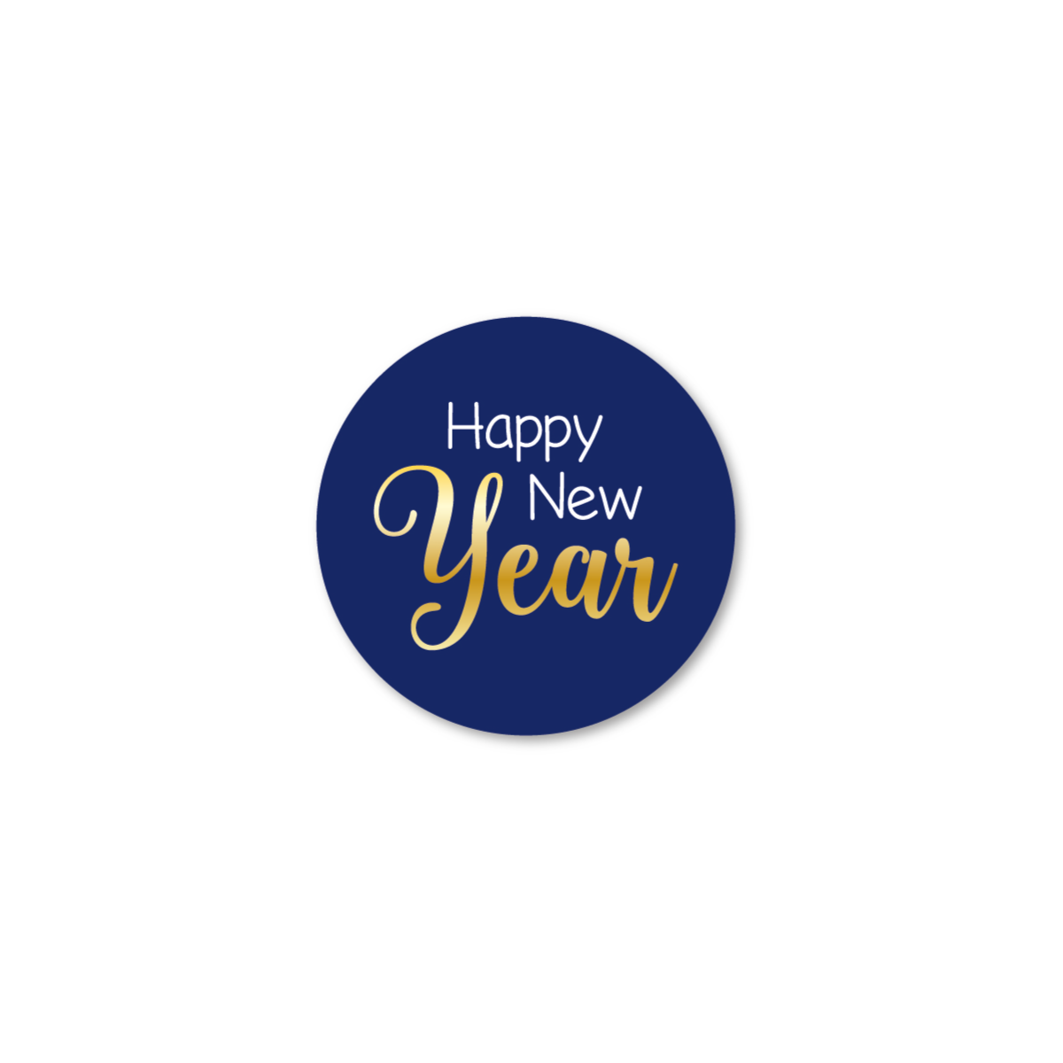 sticker happy new year