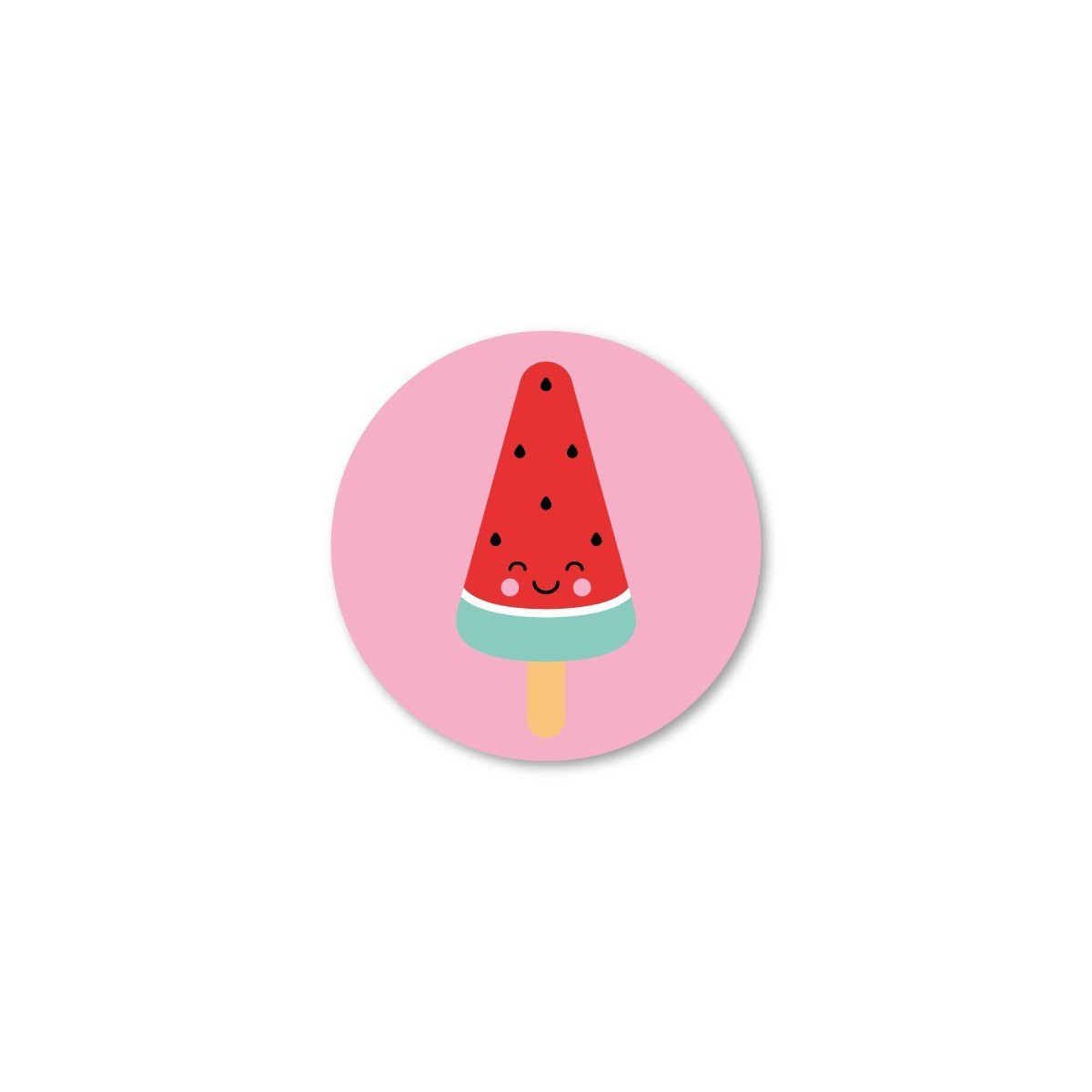 stickers watermeloen ijsje