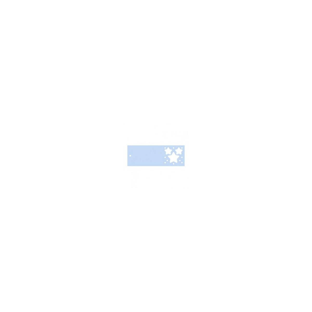 label ster blauw