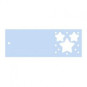 label ster blauw