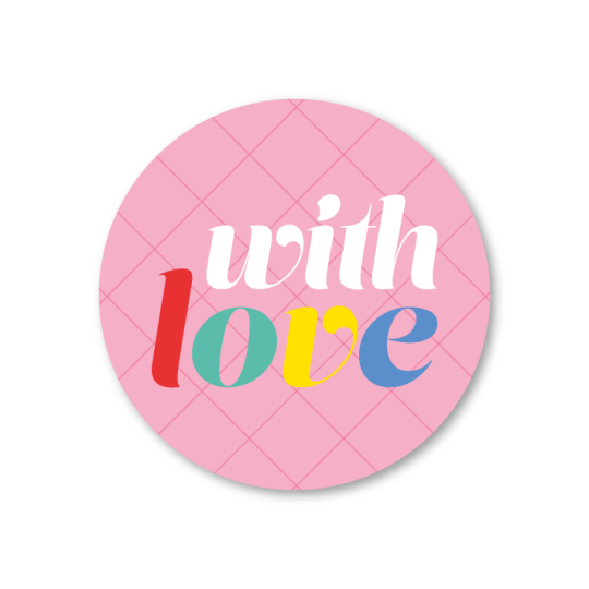stickers with love kleurtjes