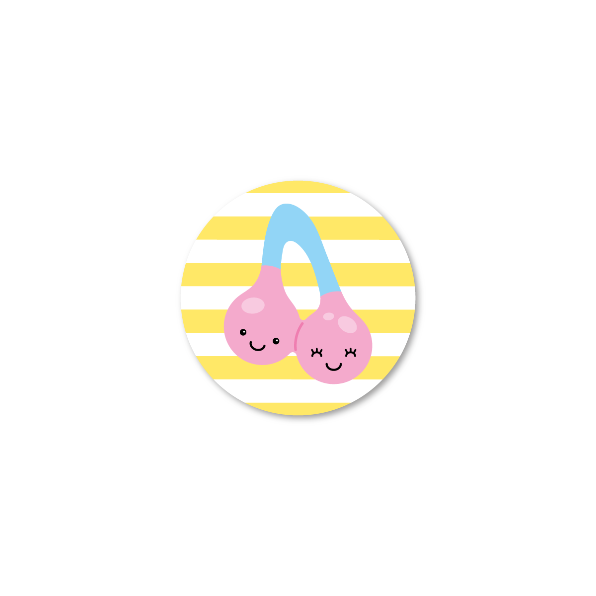 stickers snoep kersjes