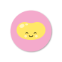 stickers jelly bean roze