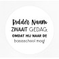 stickervel gepersonaliseerd ridder