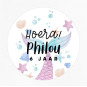 gepersonaliseerd stickers zeemeermin
