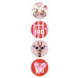 stickermix rood roze speciaal voor jou