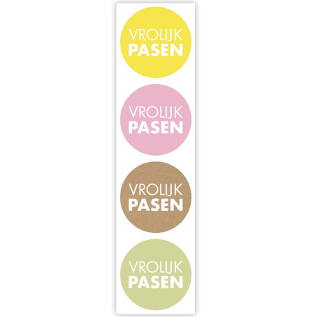 stickermix vrolijk pasen