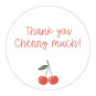 stickers thank you cherry much
