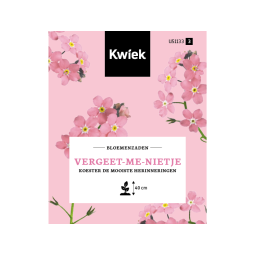 vergeet mij niet roze