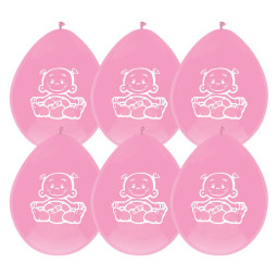 Ballonnen baby roze
