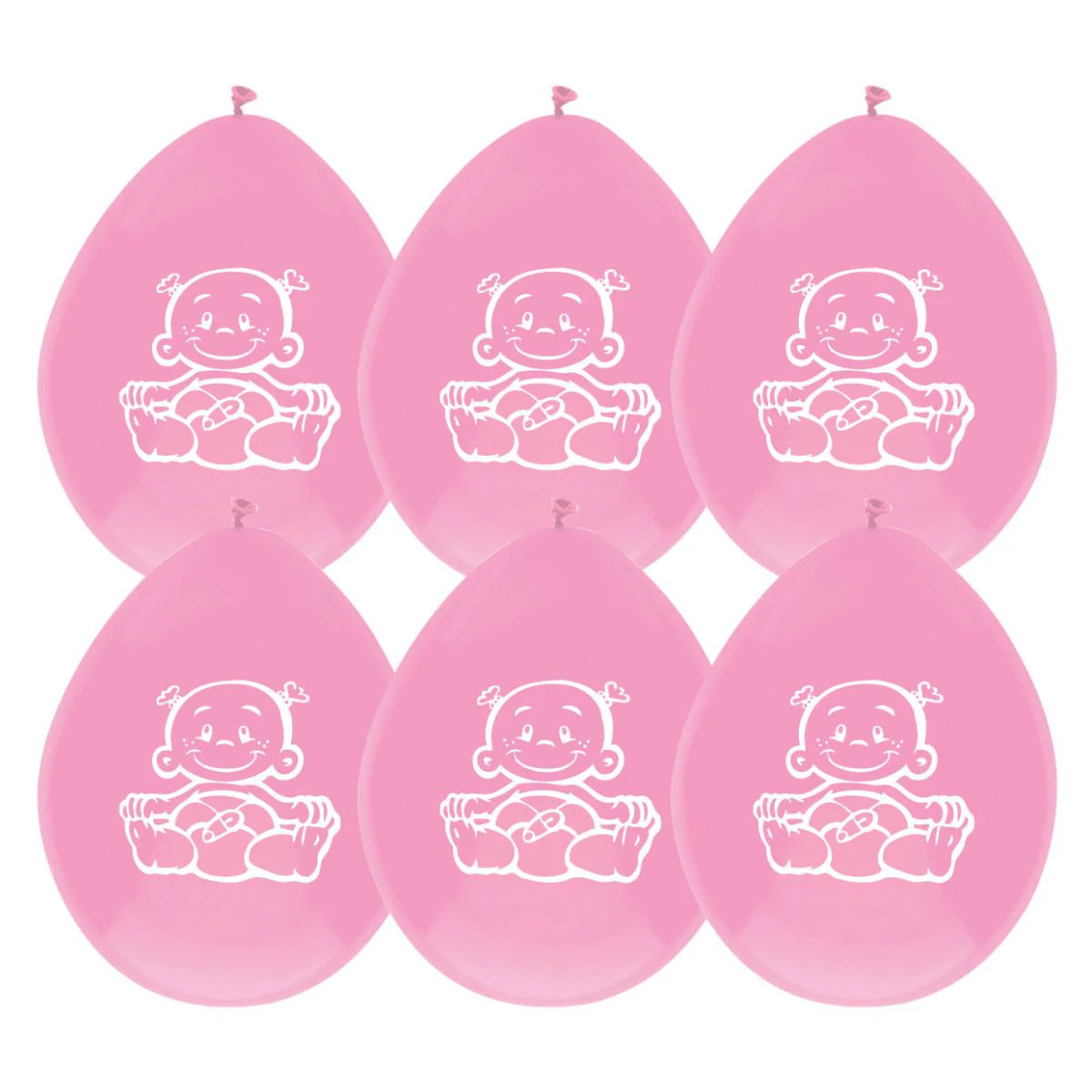 Ballonnen baby roze